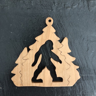 Bigfoot Sasquatch Ornament