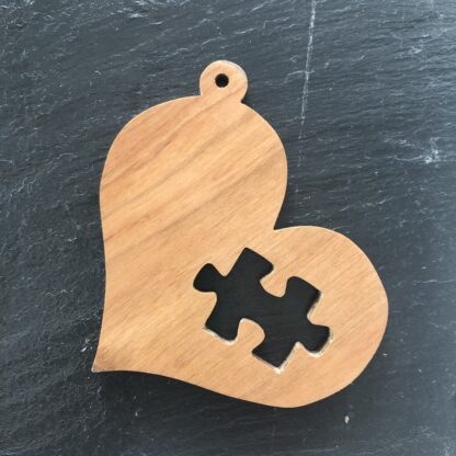 Autism Awareness puzzle heart 298
