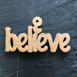 Believe Christmas Ornament 301