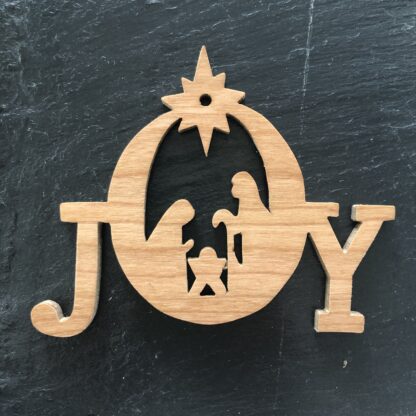 Joy Nativity Christmas Ornament 308