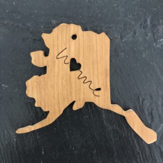 Alaska Home Christmas Ornament