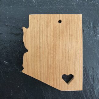Arizona Heart Christmas Ornament