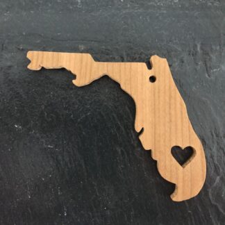 florida heart home ornament