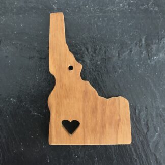 Idaho Heart Christmas Ornament