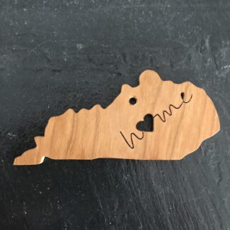 Kentucky Heart Christmas Ornament