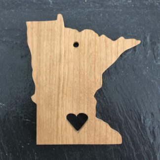Minnesota Heart Christmas Ornament
