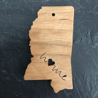 Mississippi Home Christmas Ornament