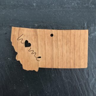 Montana Home Christmas Ornament