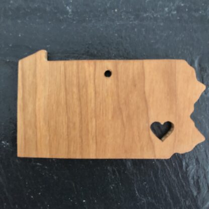 pennsylvania heart ornament