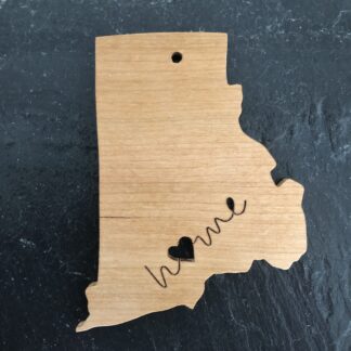 Rhode Island Home Christmas Ornament