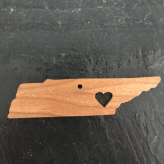 Tennessee Heart Christmas Ornament