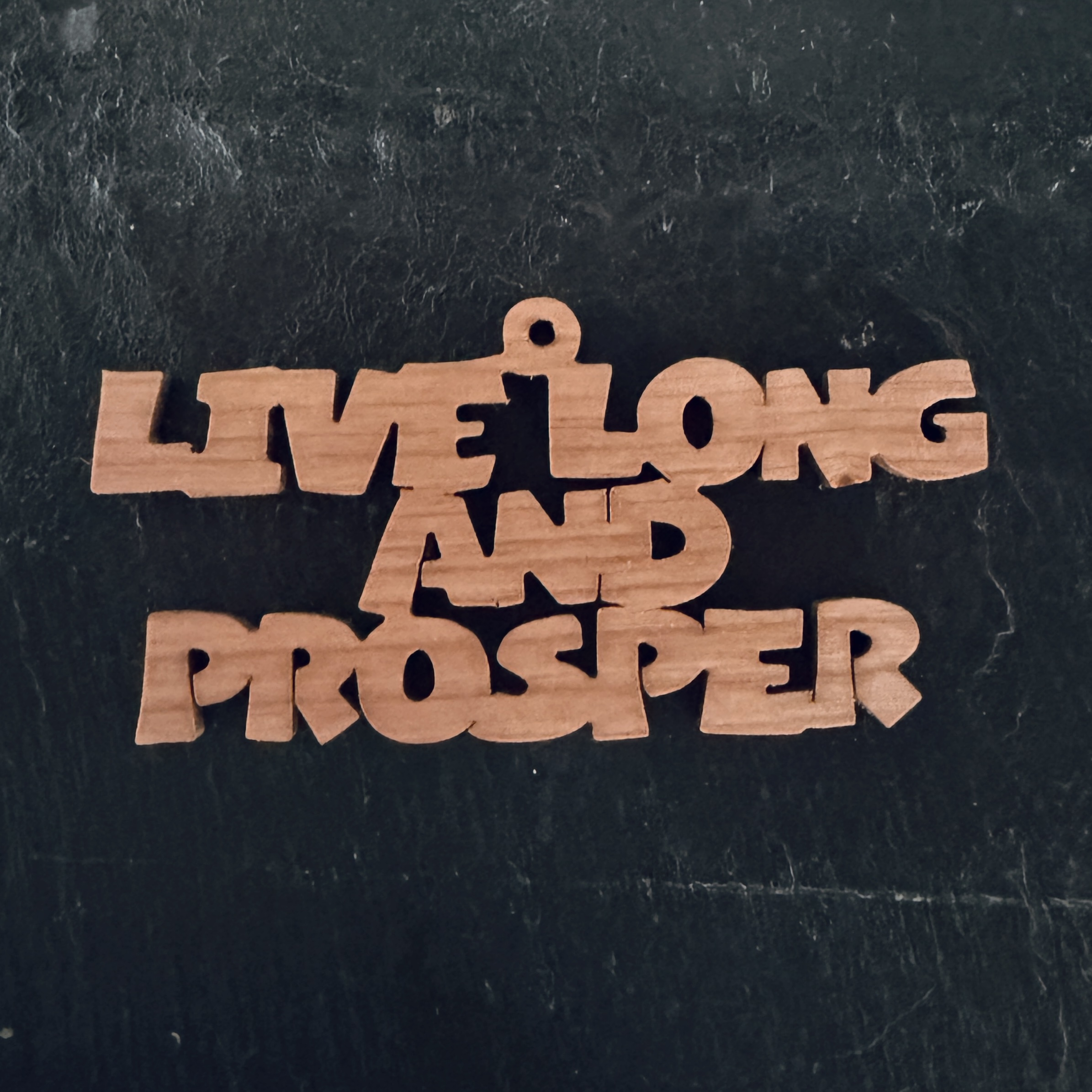 live long and prosper Scrolling It Out Ornaments