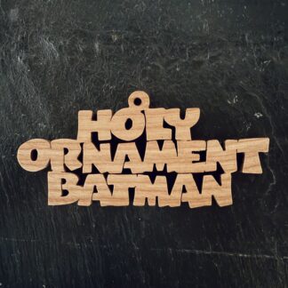 holy ornament batman Scrolling It Out Ornaments